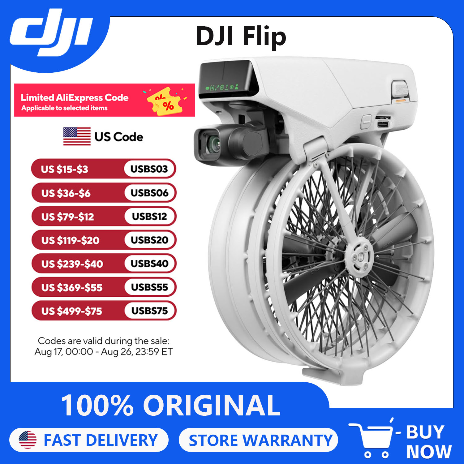 Drone Gimbal 2 Axis - 리퍼브 DJI 드론 플립 플라이와 RC